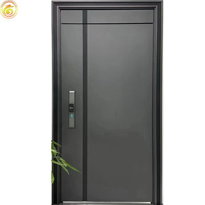 Custom Minimalist Design Stainless Steel Villa Main Entrance Luxury Front Entry Security Door