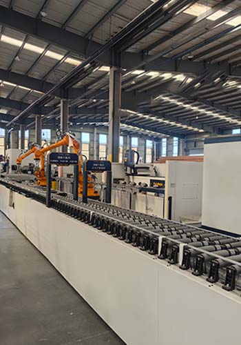 CNC production line machining aluminum window profiles