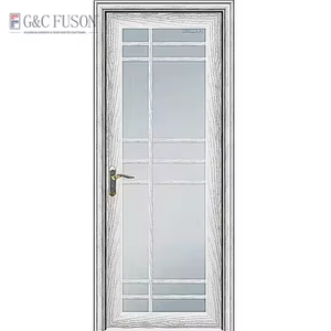 Fuson Soundproof Security Doors Porte Exterieur High Quality Casement Doors Mom and Son Doors Modern Entrance Door