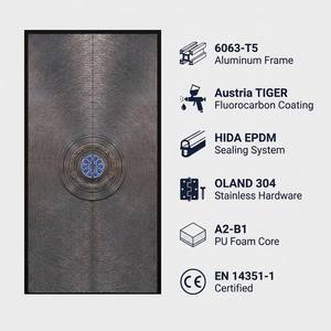Salt Spray Resistant Coastal Beach House Door