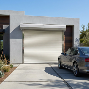 Waterproof Automatic Roll-Up Aluminum Garage Door