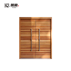 Durable Aluminium Double Entrance Door Front Entry Thermal Break Doors Cost-Effective Anti-theft Fireproof Waterproof