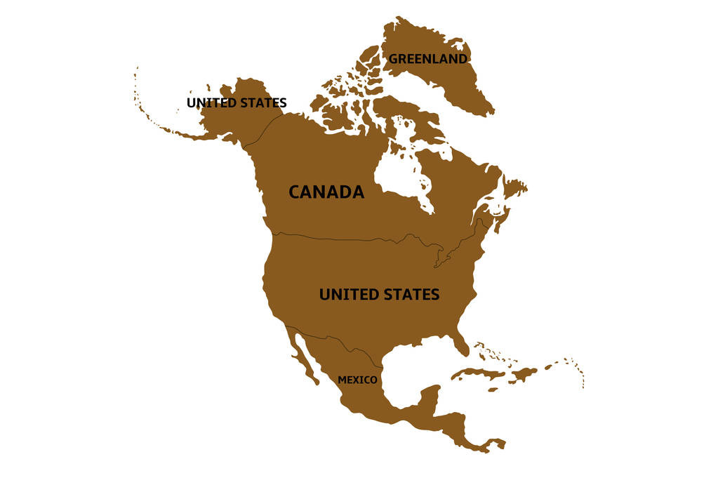 North American Export Map and NFRC Compliance Regions