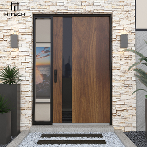 Hitech Modern American Design House Front Pivot Door Large Entrance Modern Entry Door