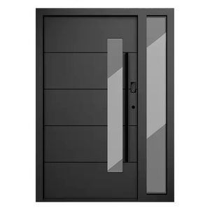 CBMMART Project Europe Aluminum Security Doors for Houses Exterior Front Villa Entry Doors