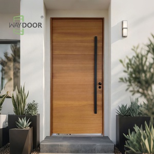 Custom Flush Oversized Front Entry Pivot Door