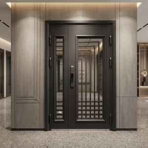 Modern Luxury Clad Security Anti Drill Anti Pry Door