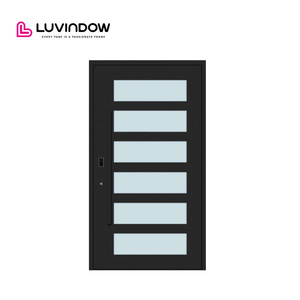 Secure Large Opening Aluminum Entry Pivot Door