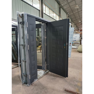 TECHTOP China Manufacturer 2025 Latest Design Steel Security Door Front Doors