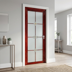 Commercial Waterproof Anti Corrosion Aluminum Door
