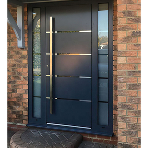 Hot Sale Security Steel Single Gate Door Exterior Metal Security Front Entry Doors