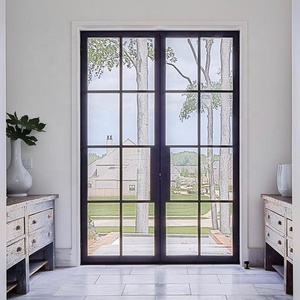 New Design Steel Windows And Doors Security Doors With Grill Design For Villa