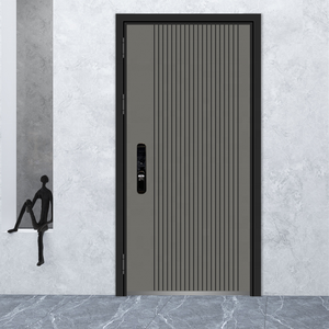 Metal Security Main Cast Aluminium Villa Entry Door