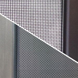 Stainless steel security mesh and insect screen options